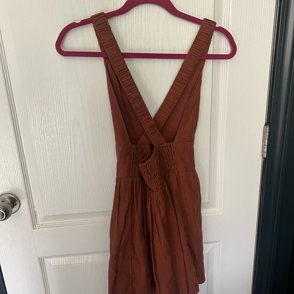 Abercrombie & Fitch Rust Backless Dress - Picture 3 of 4